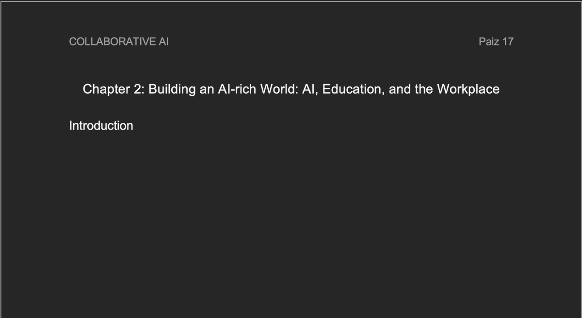 Joshua M. Paiz (@jmpaiz_phd) on Twitter photo Just finished the draft of chapter 1 of my next book with <a href="/EQUINOXPUB/">Equinox Publishing</a> , "Collaborative AI". 7k+ words down, 53k left. Next up, we look at the history of #AI in #education, #ELT, and the #workplace. Just finished the draft of chapter 1 of my next book with <a href="/EQUINOXPUB/">Equinox Publishing</a> , "Collaborative AI". 7k+ words down, 53k left. Next up, we look at the history of #AI in #education, #ELT, and the #workplace.