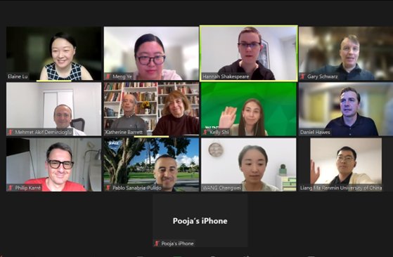 An extraordinary quarterly meeting of #IJPA's Editorial team! It is really happy to work with all of you!😀
<a href="/Elaine_Yi_Lu/">Dr. Elaine Yi Lu</a> @HannahShakespe2 <a href="/danielphawes/">Daniel Hawes</a>
<a href="/GreeneBarrett/">Barrett and Greene</a> @psanabria <a href="/MehmetdNUS/">Mehmet Akif Demircioglu</a> <a href="/MengYe_Emma/">Meng Ye</a> <a href="/Kelly_Yu_Shi/">Kelly Shi</a> <a href="/Sailing_HQ1123/">Hang Qi</a> <a href="/philipkarre/">Philip Marcel Karré @philipkarre@mastodon.green</a> <a href="/jiaqiliangpa/">Jiaqi Liang</a> <a href="/poojapaswan/">Dr. Pooja. J. Paswan</a>