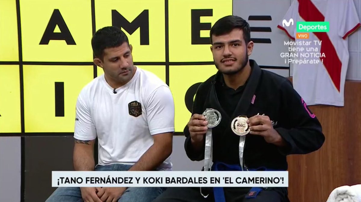 ¡Tano Fernández y Koki Bardales en #ElCamerino! 👏🏻