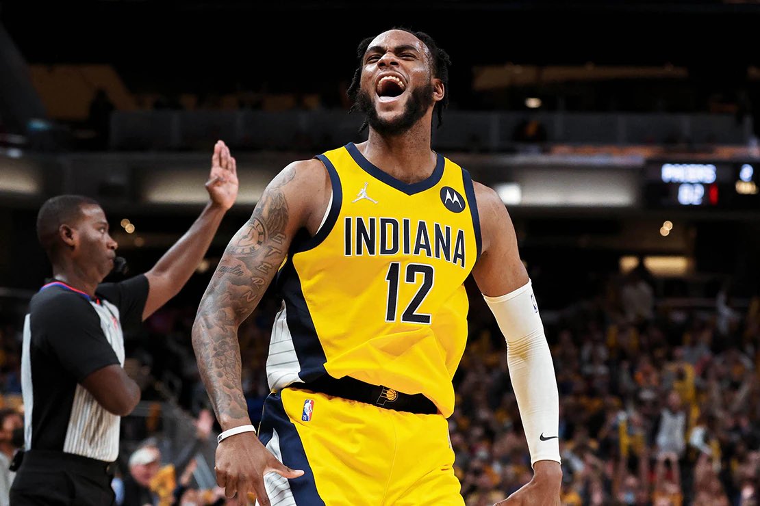 AKRileyy5's tweet image. Thank you for always bringing unmatched energy 🙏

Pacer fans rooting for you @Obrissy