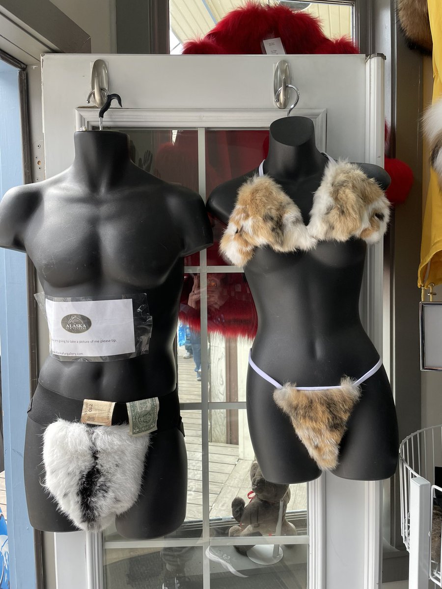 Coolest things in Alaska 😎#vacation #alaskacruise #furkini