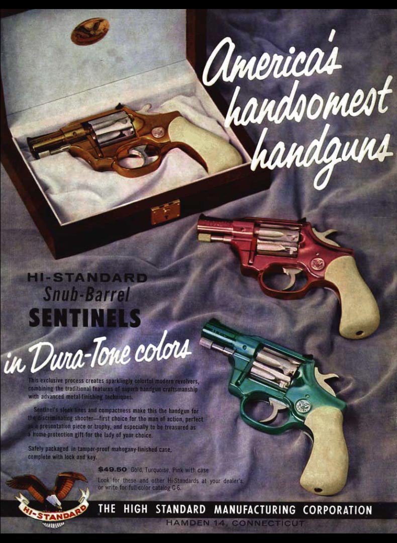 They briefly use to make real guns look like toy guns.