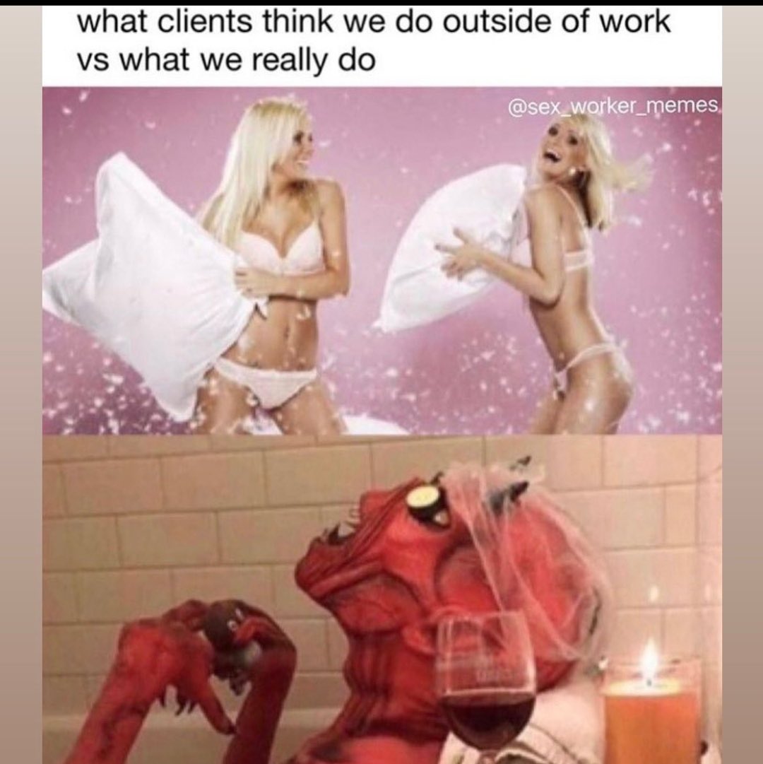 What clients think we do outside of work vs what we really do