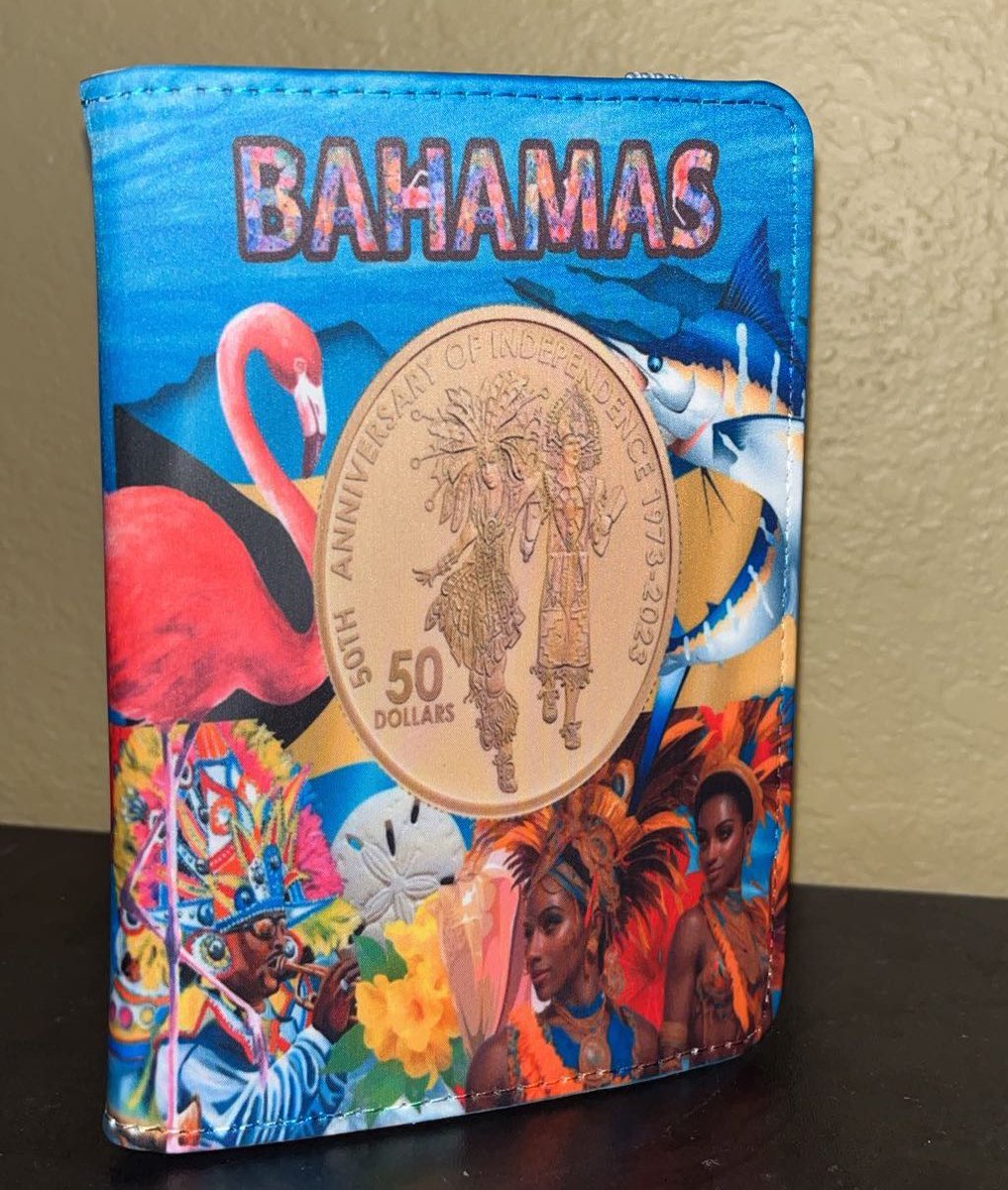 Whether it's your diplomatic passport or the good old fashion regular one! Travel in customized style representing #theBahamas