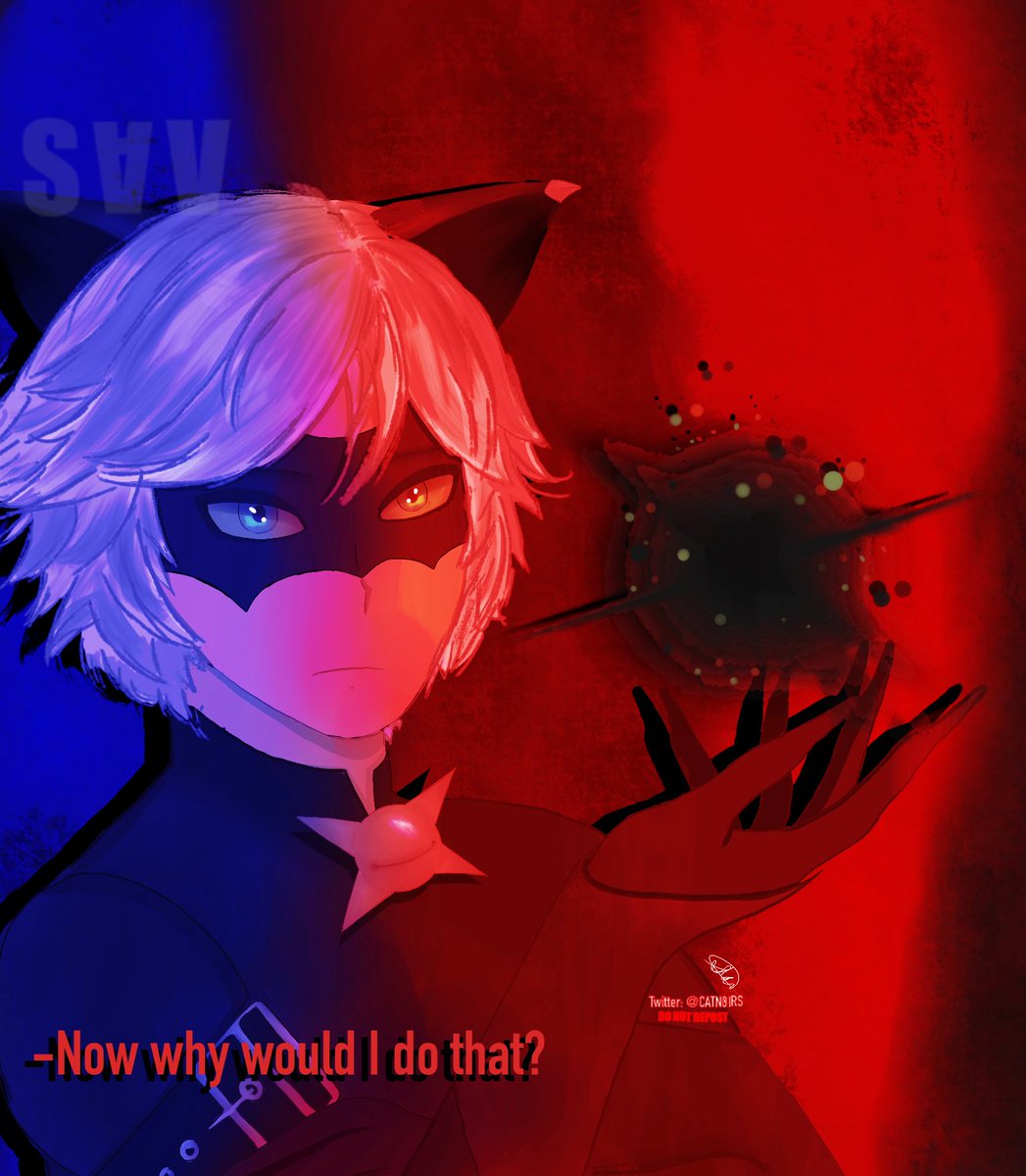 CATN0IRS's tweet photo. #MLBSpecialSpoilers 

I had to draw Chat noir to this trend🤭 https://t.co/8917hefvjt
