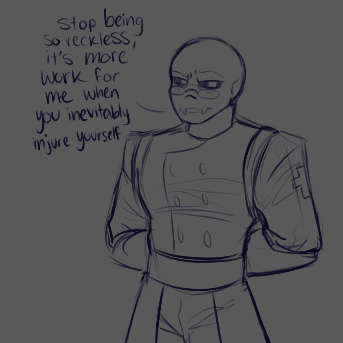 More grumby, shitty 10 min sketch edition