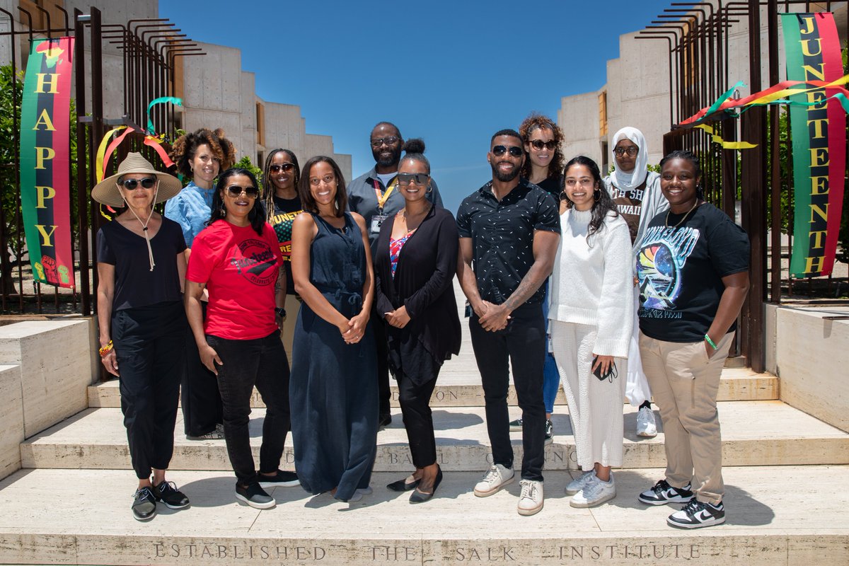 The 3rd Annual Juneteenth Celebration at Salk! 🖤💚❤️