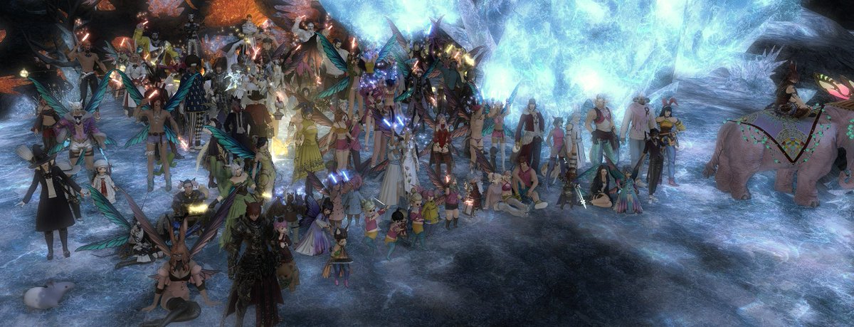 morethansassy's tweet photo. This community means so much to me. #AHPRIDEPARADE #FFXIV https://t.co/HKJl5RAoVl