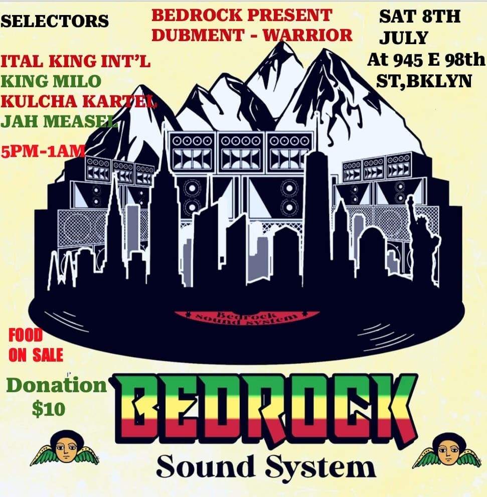 Picatra's tweet image. Saturday July 8th Brooklyn NY ⁦@livereggaenyc⁩ #reggae #brooklyn #soundsystem ⁦@Picatra⁩