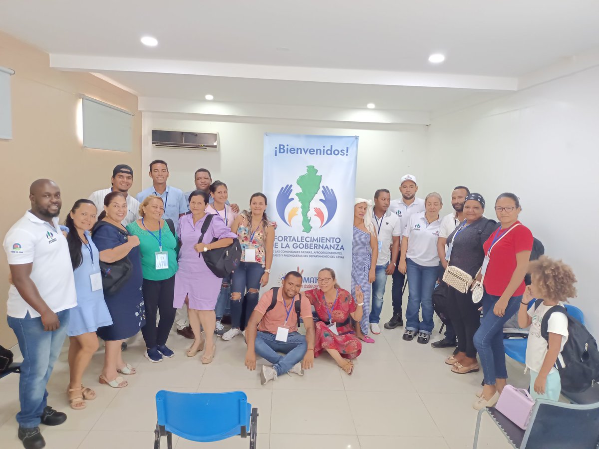 Asomatuna's tweet photo. Hoy los protagonistas y con los que iniciamos los talleres de diagnóstico, fueron las comunidades negras del municipio de la Jagua de Ibirico. ¡Gracias por recibirnos y participar de manera tan activa! Juntos hacemos lo imposible!
 @GobdelCesar @Leda_Rodriguez
#entodaspartes https://t.co/cjW8FPm1bY
