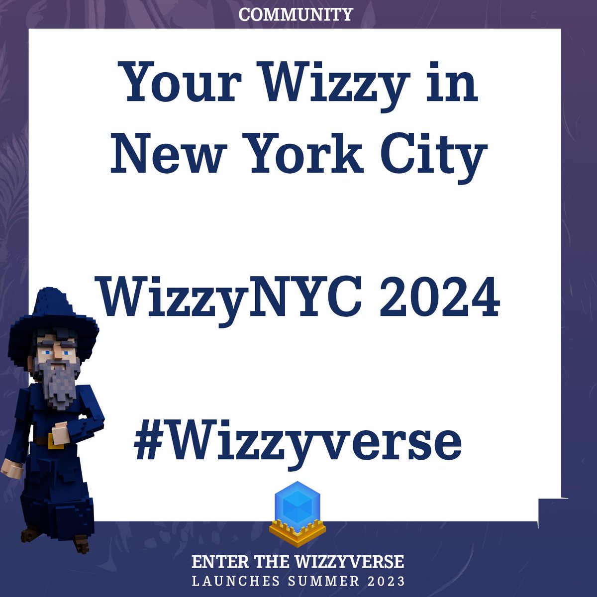 TheCouncilTech's tweet photo. 2024. New York City.

In the #Wizzyverse, you'll be able to connect with ALL of your favorite @TheSandboxGame, @staratlas, @flickplayapp and @OthersideMeta friends, in a cross-Metaverse meetup!

All together. One #Wizzy10k. Make the future happen together! https://t.co/hlhAGGNmgo