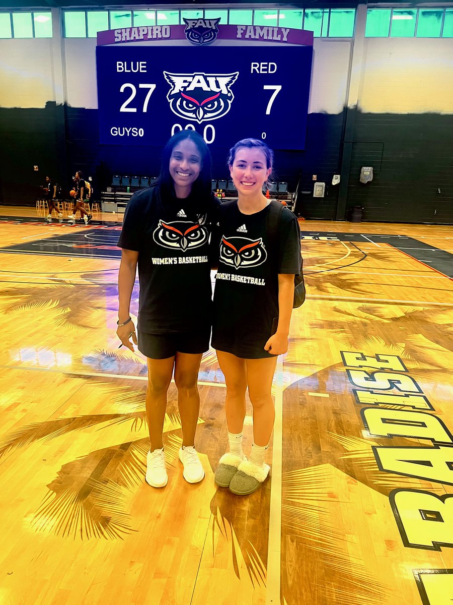 Amazing Camp put on by <a href="/FAUWBB/">Florida Atlantic Women’s Basketball</a>.  Thank you <a href="/coachsully10/">Jennifer Sullivan</a> &amp; <a href="/jjack_10/">Jessica Jackson</a> for an amazing day!  #WinningInParadise #noopportunitywasted