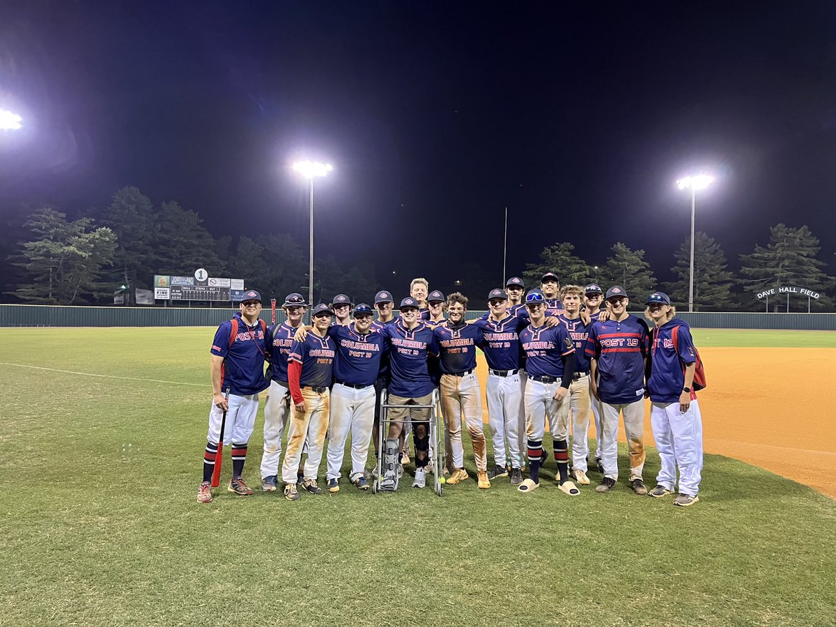 Post 19 had a special visitor at the game tonight!  Great to see <a href="/KadeShultz3/">Kade Shultz</a> !