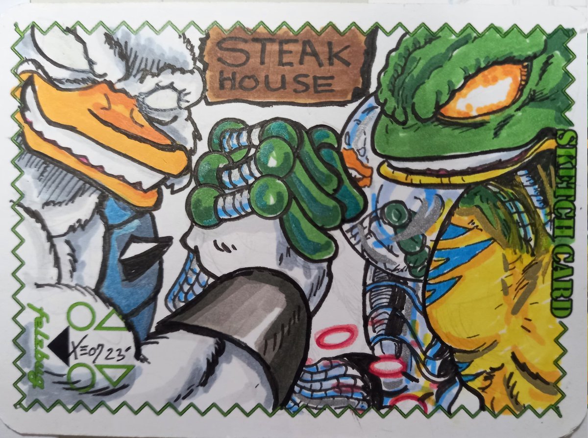 felzbug's tweet photo. Want a sketch card? Follow @AlazmatF for details! #comicsgate @EthanVanSciver https://t.co/ec70c4Yd1o