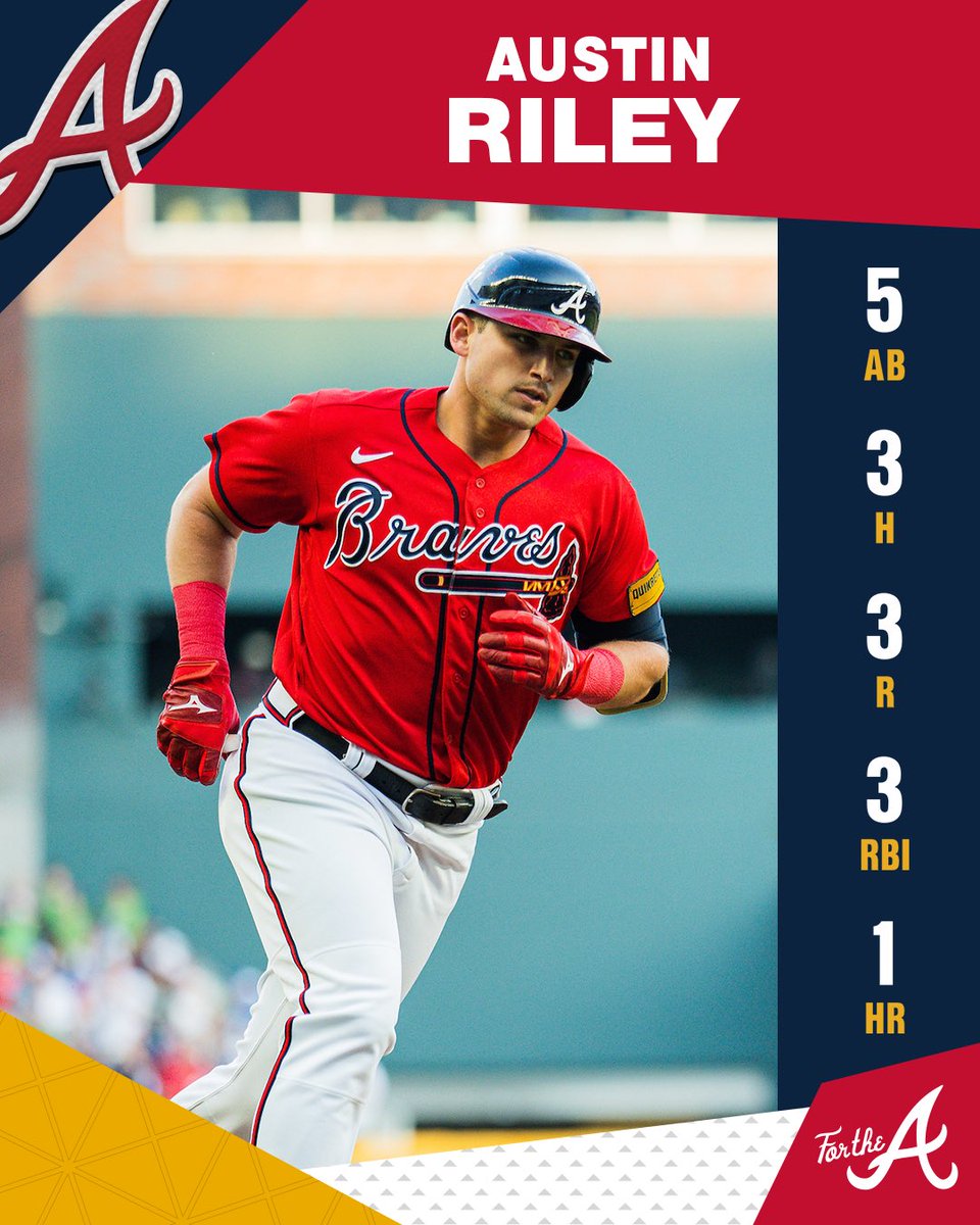 Braves's tweet image. The boys had a NIGHT!

#ForTheA