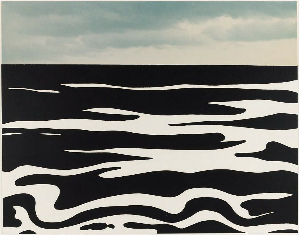 Landscape 9, 1967, Roy Lichtenstein.