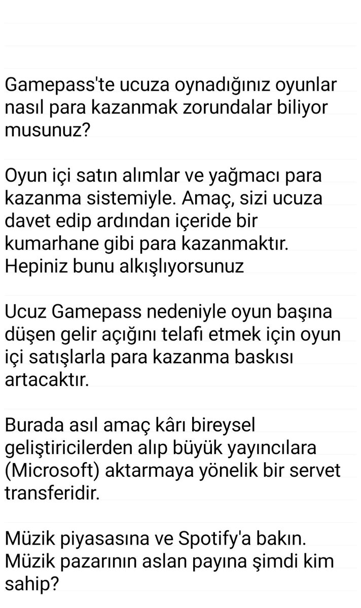 Mark Kern'den Gamepass sistemine ağır eleştiri.

World of Warcraft'ın takım lideri ve Diablo 2 ile Starcraft'ın yapımcısı olan Kern Gamepass'in Microsoft için harika, ama oyunlar için korkunç olduğunu söylüyor. 

Bunun sebebini ise şöyle açıklıyor: