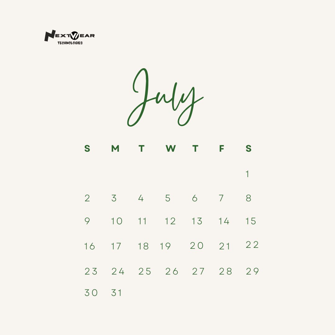 Nextweartech's tweet image. Technology is a part of who we are; we don&apos;t just utilize it. Welcome to July! 
.
.
#nextweartechnologies #nextroboticslegend #nextroboticsacademy #newmonth #July