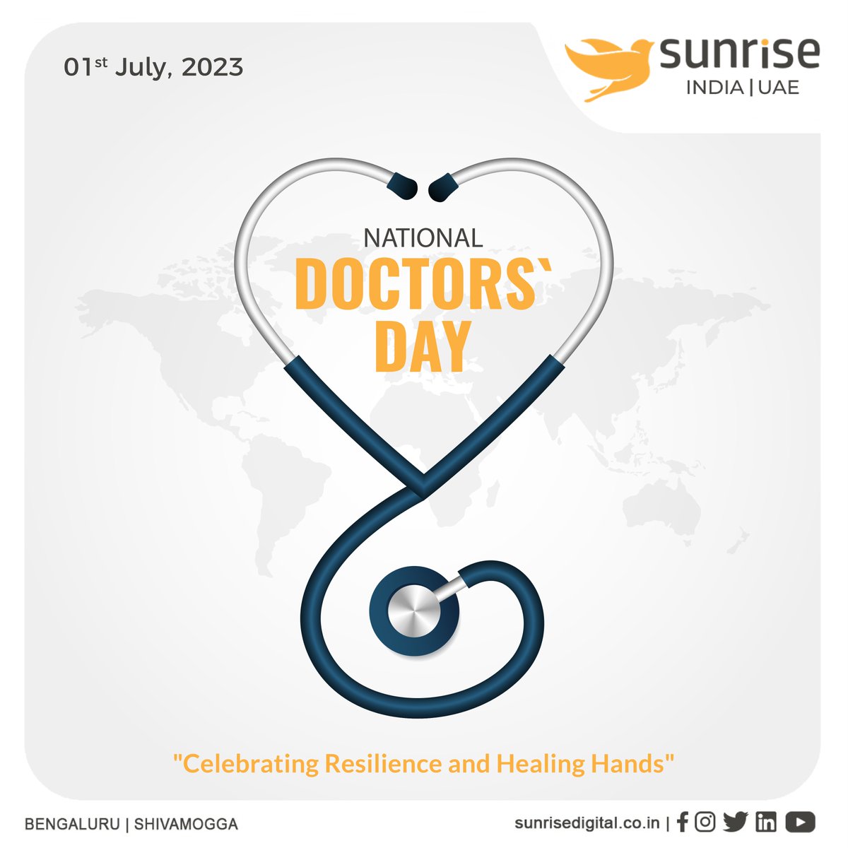 SdmBangalore's tweet photo. 𝐒𝐮𝐧𝐫𝐢𝐬𝐞 Wishes all the doctors a 𝐇𝐚𝐩𝐩𝐲 𝐍𝐚𝐭𝐢𝐨𝐧𝐚𝐥 𝐃𝐨𝐜𝐭𝐨𝐫𝐬 𝐃𝐚𝐲! Your selflessness, commitment, and expertise in saving lives inspire us every day. Thank you for your invaluable service to humanity.
.
.
#happydoctorsday #SunriseDigital #marketingdigital https://t.co/B620s5lMfU