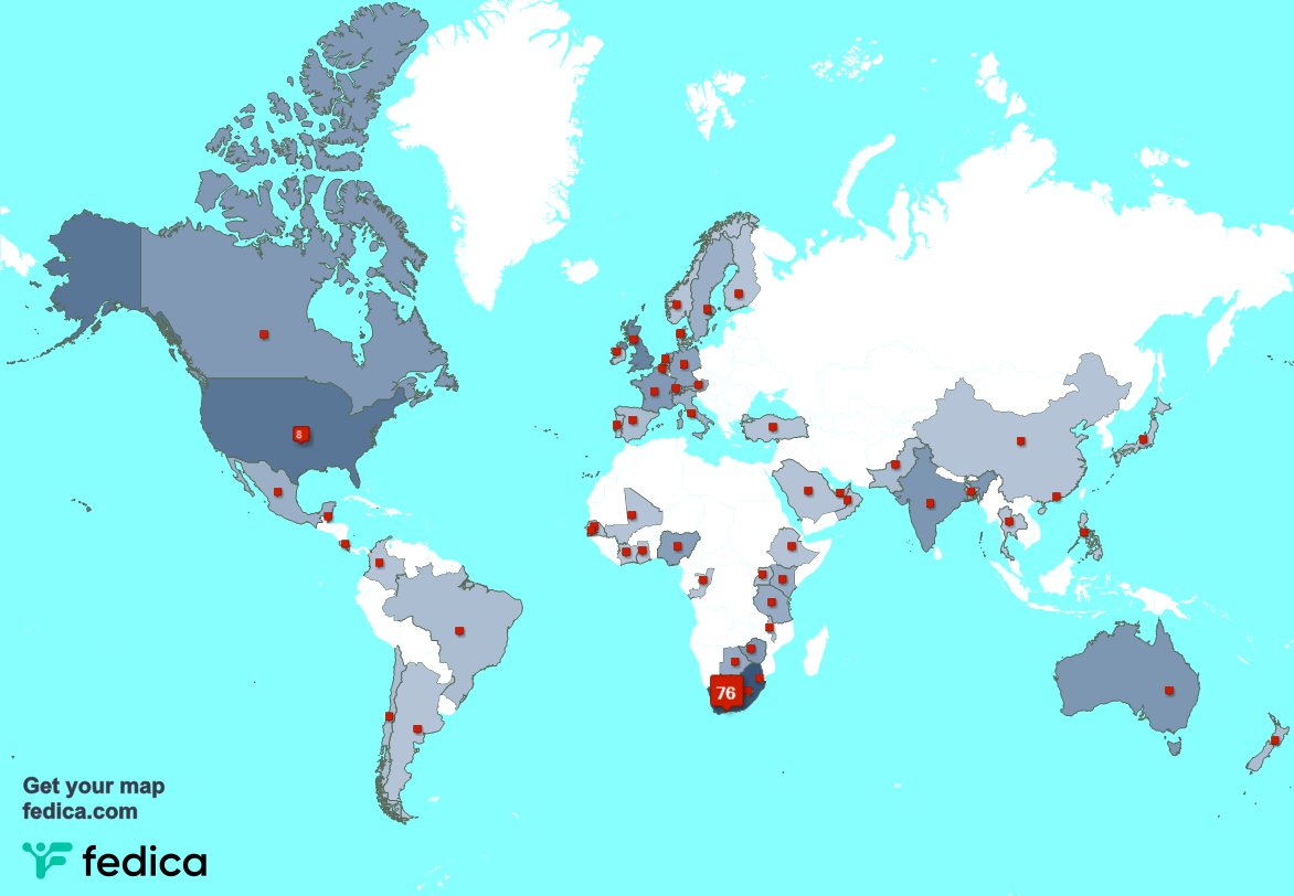 Special thank you to my 2 new followers from South Africa last week. fedica.com/!WIBCInnovation