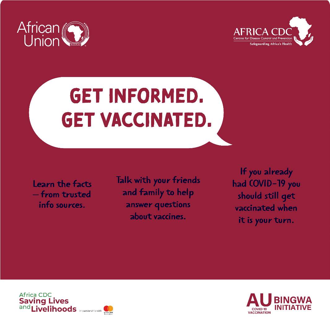 MC_Matete's tweet photo. Stay updated

#GetVaccinated
#AUbingwa
#Shootyourshot https://t.co/XWXfEUhkTU