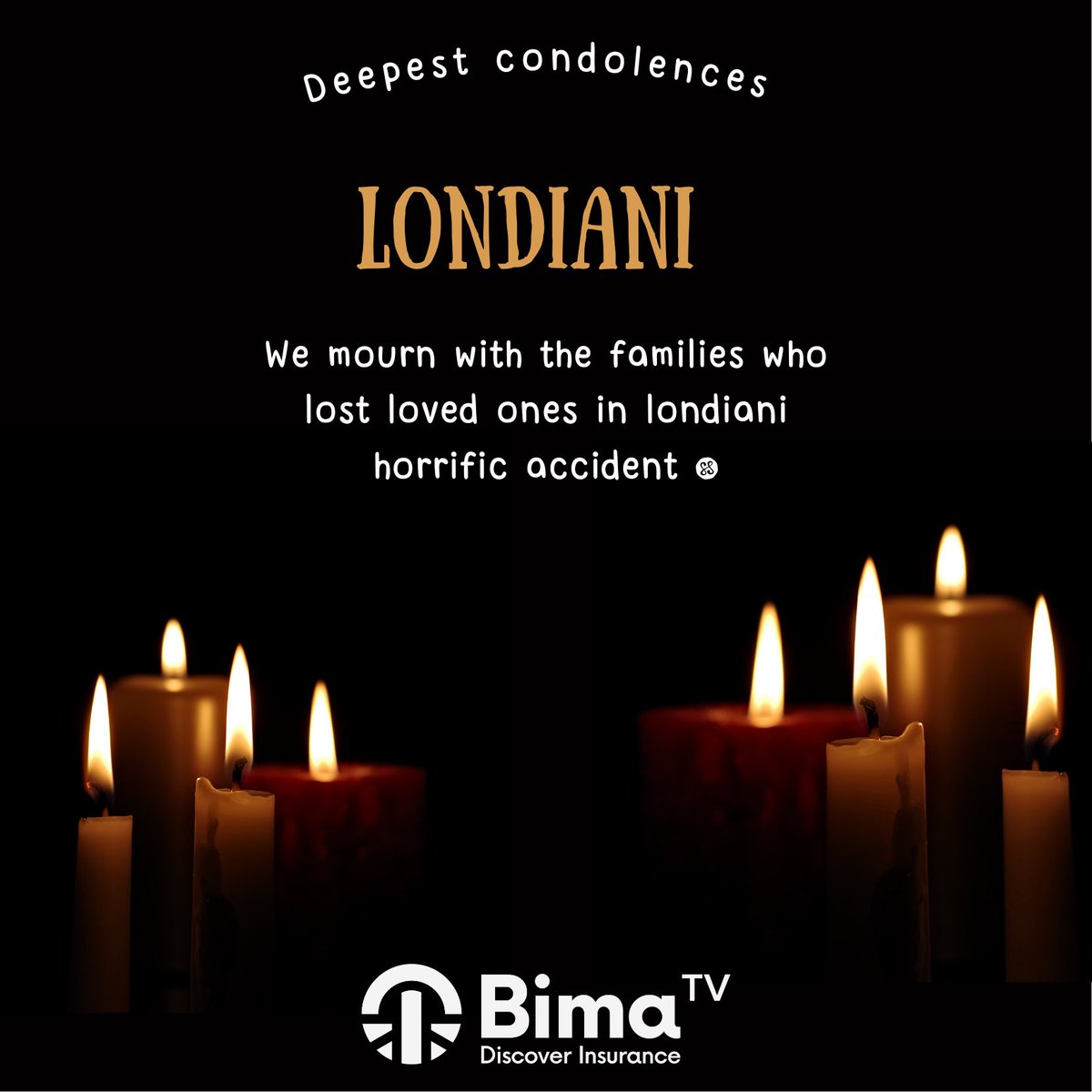 Our heartfelt condolences 💐 

#Londiani #stayinsured