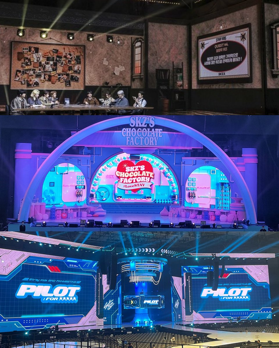 stray kids fanmeet themed stages 😍🫶