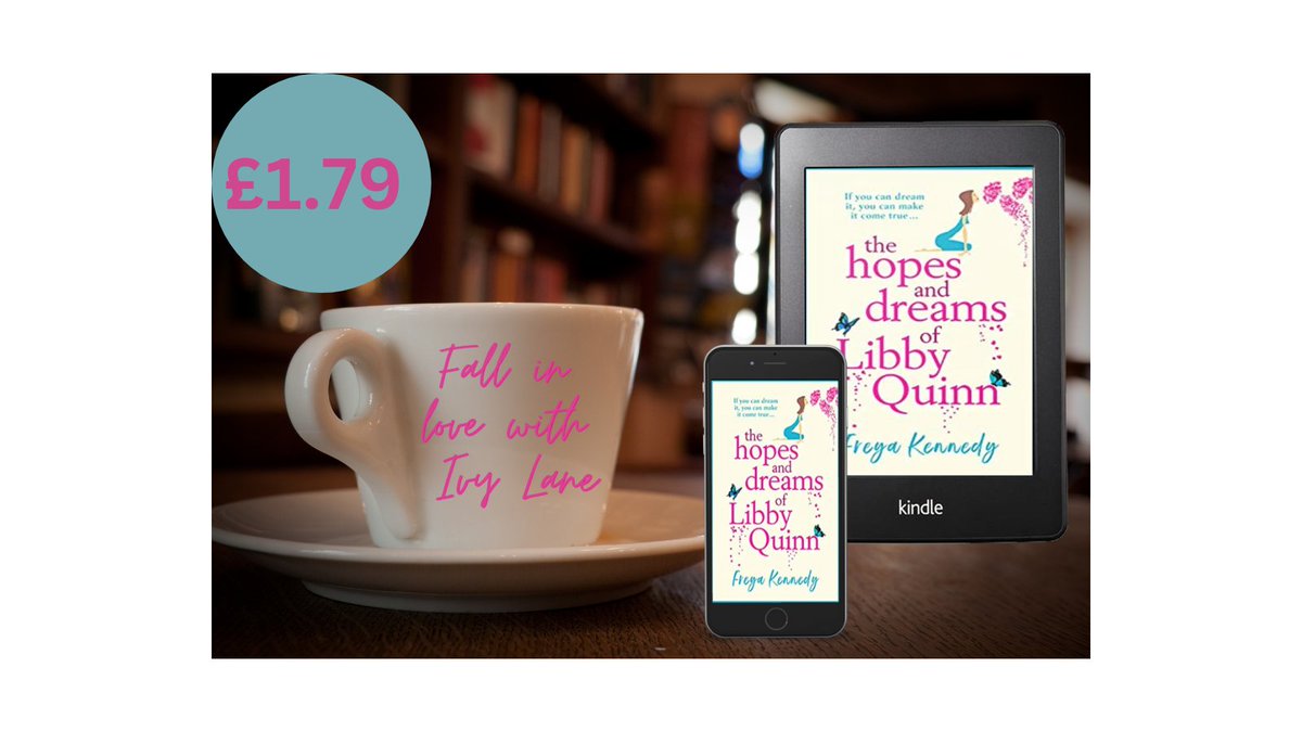 Before 'Don't Stop Believing' hits the shelves this autumn, take a moment to fall in love with the residents of Ivy Lane.
The Hopes and Dreams of Libby Quinn is just £1.79 this month as part of #KindleMonthlyDeals
amazon.co.uk/gp/product/B08…