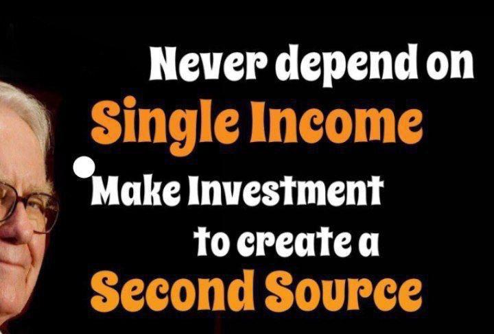 Been successful starts from you been informed on how to spend your income wisely Is not all about how hard you work but it requires how wise you invest your time and income.