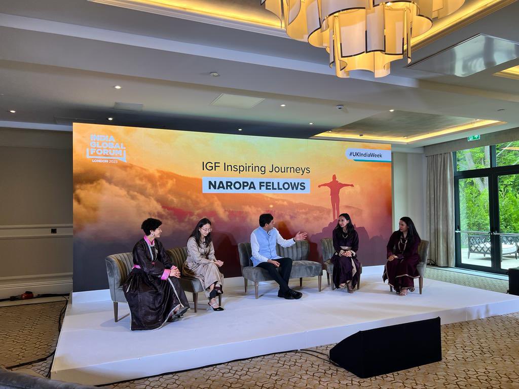 rigzin_rigz's tweet photo. Talking about our journey at @IGFupdates Inspiring Journeys. https://t.co/2srw65P7Os