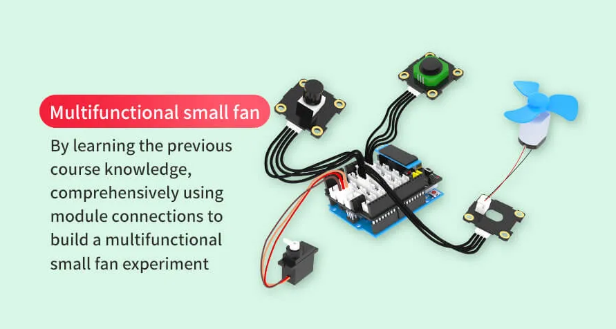 🤖 Kit senzori cu placa Arduino UNO R3
👀 Pe baza conceptului de educație STEAM, copiii nu numai ca înțeleg programarea și logica, ci își și exersează abilitățile practice și capacitatea creativă.

#smartrobot #AI #robot #arduino #STEAM