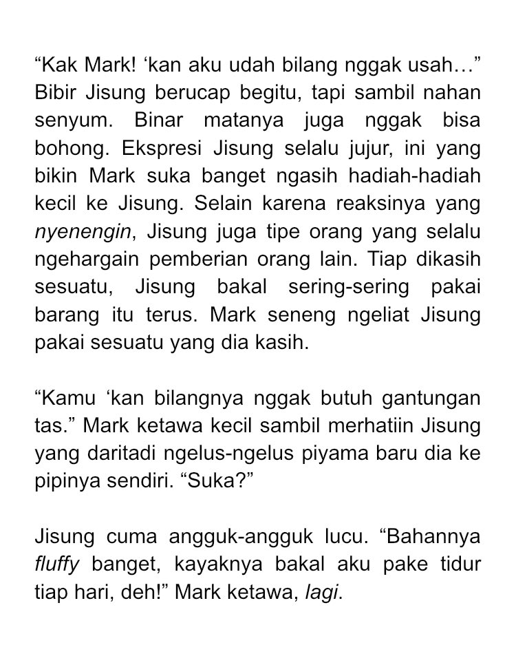 circadiansins's tweet photo. 58. yang satu love language ngasih hadiah, yang satu love language nerima hadiah… #serasi https://t.co/KKRkdef4xO