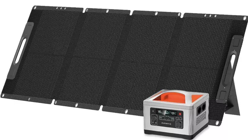 Mac4ever's tweet photo. Une batterie 700W + panneau solaire à 809€ chez le français Infinity Power (code promo)
https://t.co/qvCGlp5T1Z
 #Mac4Ever #Batterie https://t.co/pfBjrvYjNM