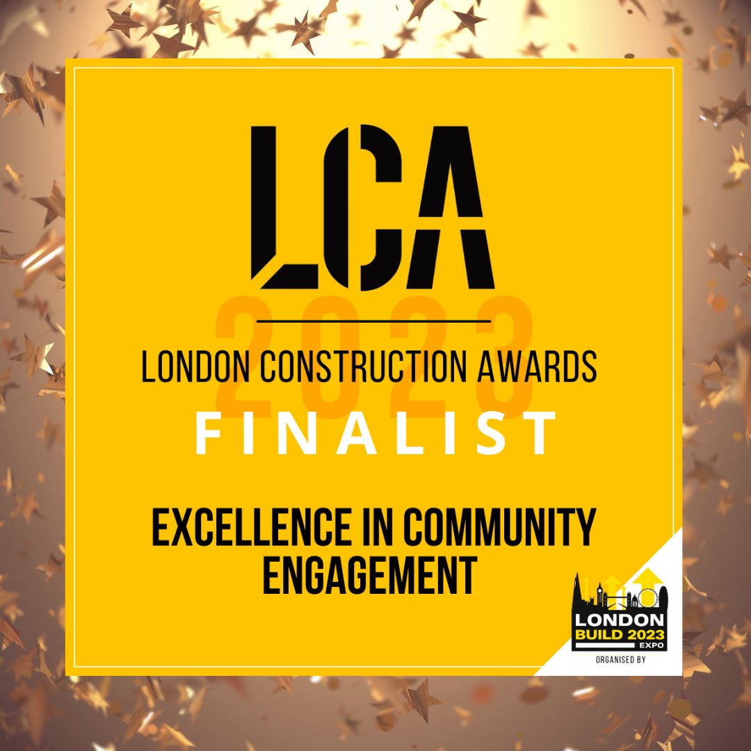 We have successfully reached the final of the London Construction Awards for Excellence in Community Engagement 🌟

Keep your eyes peeled for when voting opens 👀

#titanelevators 
#excellenceincommunityengagement
#londonconstructionawards