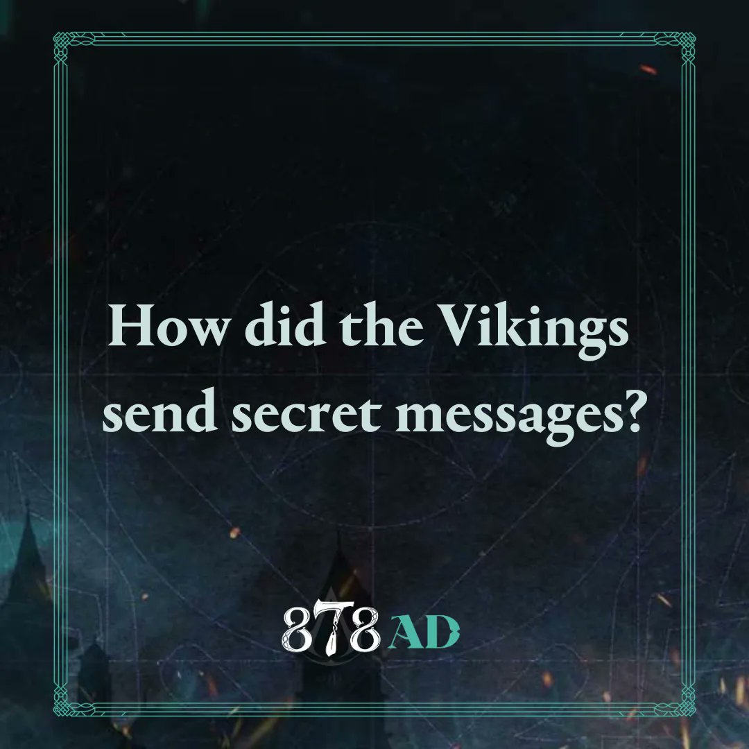 By Norse code! (Not factually accurate) Happy international joke day! 

Find out more about King Alfred's defence against the Vikings at 878 AD

Book now! buff.ly/3fDhtPi