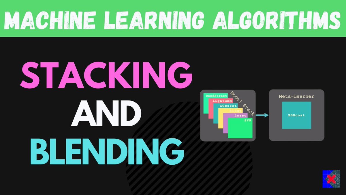 Day 90 of #100dayswithmachinelearning

Topic - Stacking & Blending in ML

🧵