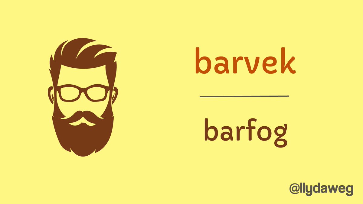 llydaweg's tweet photo. Barfog yn Llydaweg yw Barvek https://t.co/ZA90IpF3QB