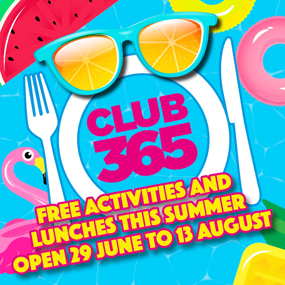 We're offering free lunches and activities for primary pupils entitled to free school meals this summer. 

Club 365 Activity Programme will open in 12 venues from Thursday, 29 June, to Sunday, 13 August. There’s no need to book! 

ow.ly/niR750OY0oU