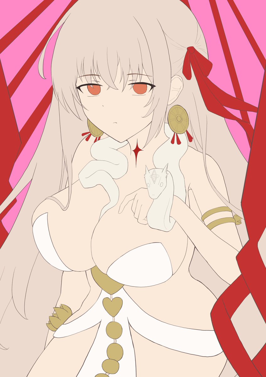 今描いているドゥルガーのWIP
同人誌作業の隙間時間に塗っていきます 