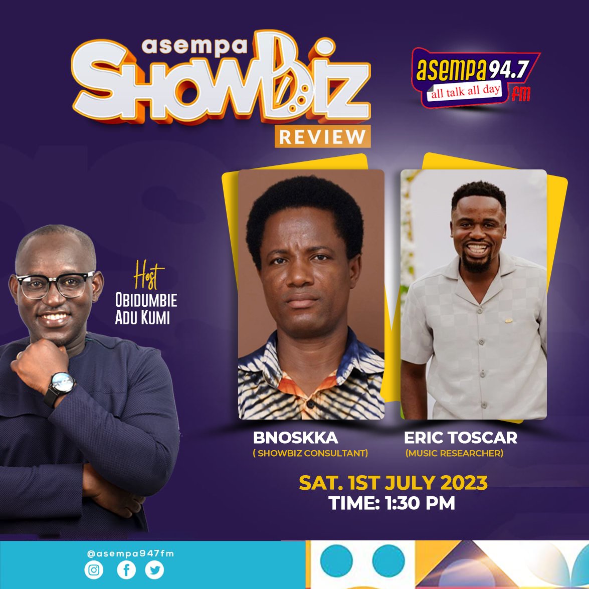 JohnsonPrynce's tweet image. Another hottest edition
#asempashowbizreview 
#asempafm
@Asempa947_FM 
@Adomonline 
@bnoskka 
@EricToscar