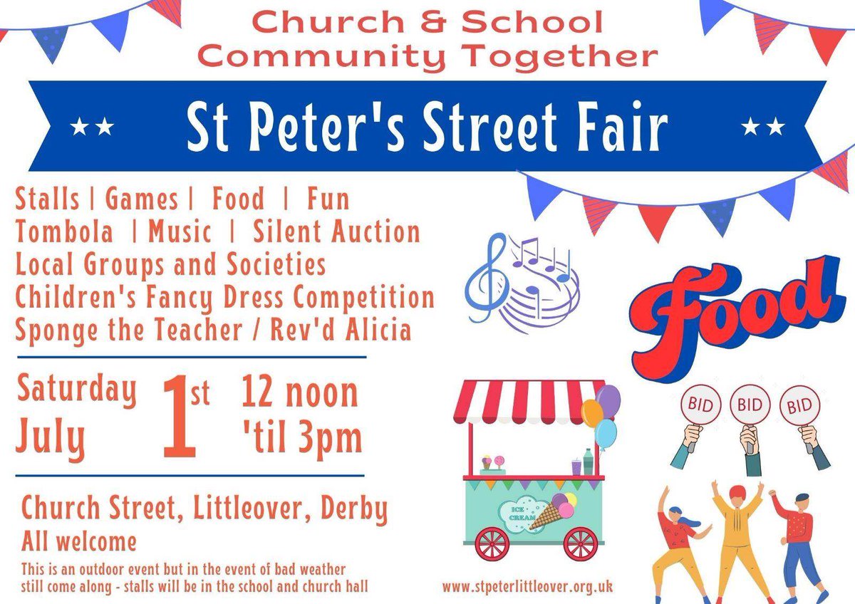 DerbyAFR's tweet photo. We're going to be at St Peter's Church in Littleover today for their street fair. Come down from 12 noon, learn some CPR, and have a chat about all we do in the local community. As well as hearing more about our new #Heartshield initiative @EMAS_CFR https://t.co/6H1bmjw6he