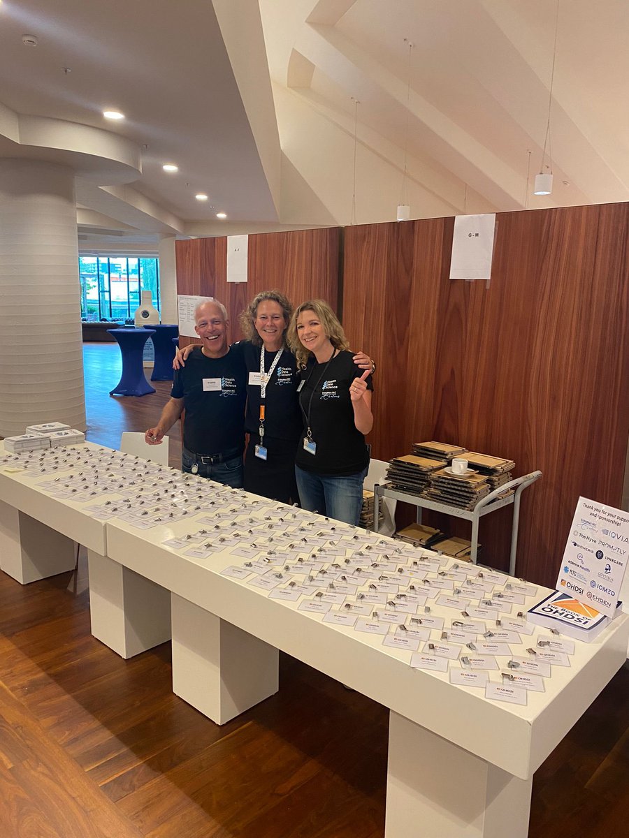 ✍️We are getting all ready for the #OHDSIEurope2023 Today we’re having two amazing workshops. Please join our journey at the registration desk! 

You can check the program here ➡️ ohdsi-europe.org/images/symposi…

#OHDSI <a href="/OHDSI/">OHDSI</a>