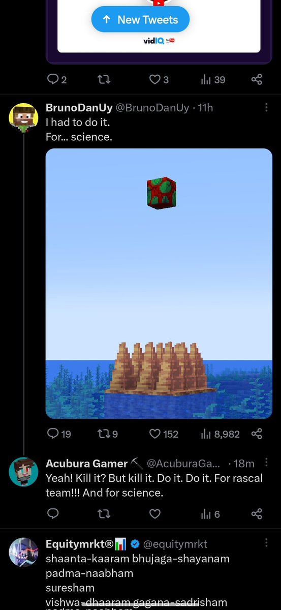 kookeunsu's tweet photo. Where's the humanity? @Minecraft https://t.co/jGTLSo0rrG