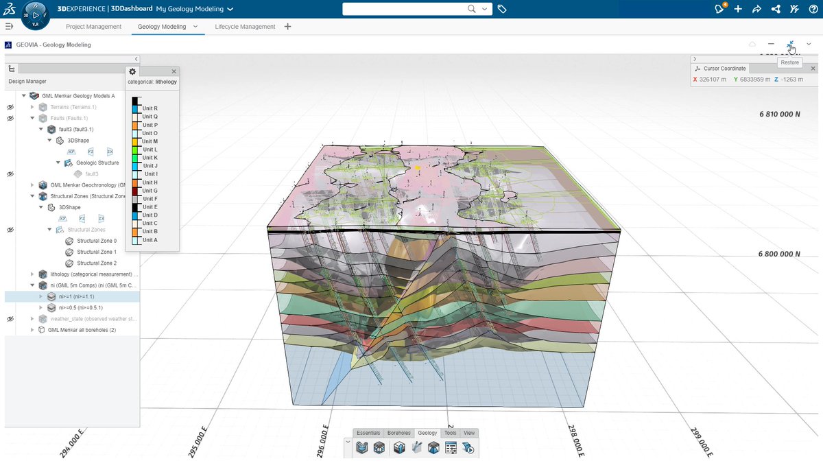 Dassault Systèmes showcased GEOVIA collaborative solutions within the 3DEXPERIENCE platform at the 26th World Mining Congress. GEOVIA solutions are available within the 3DEXPERIENCE platform. Other solutions include #Surpac, #MineSched & #Whittle

Read - go.3ds.com/Qbl