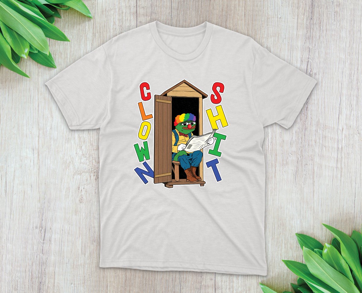 It´s All Clown Shit
etsy.com/listing/151126…
#meme #memes #ClownWorld #clownshit #clown #crazyworld #pepe #pepememe #funnymeme #funnyshirt #politics #offensivememes #satire #joke #clownsidiots #clowns #dumb