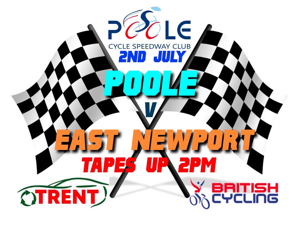 Racing at Harbourside Park, Baiter tomorrow afternoon.
Follow the signs from Seldown Bridge.