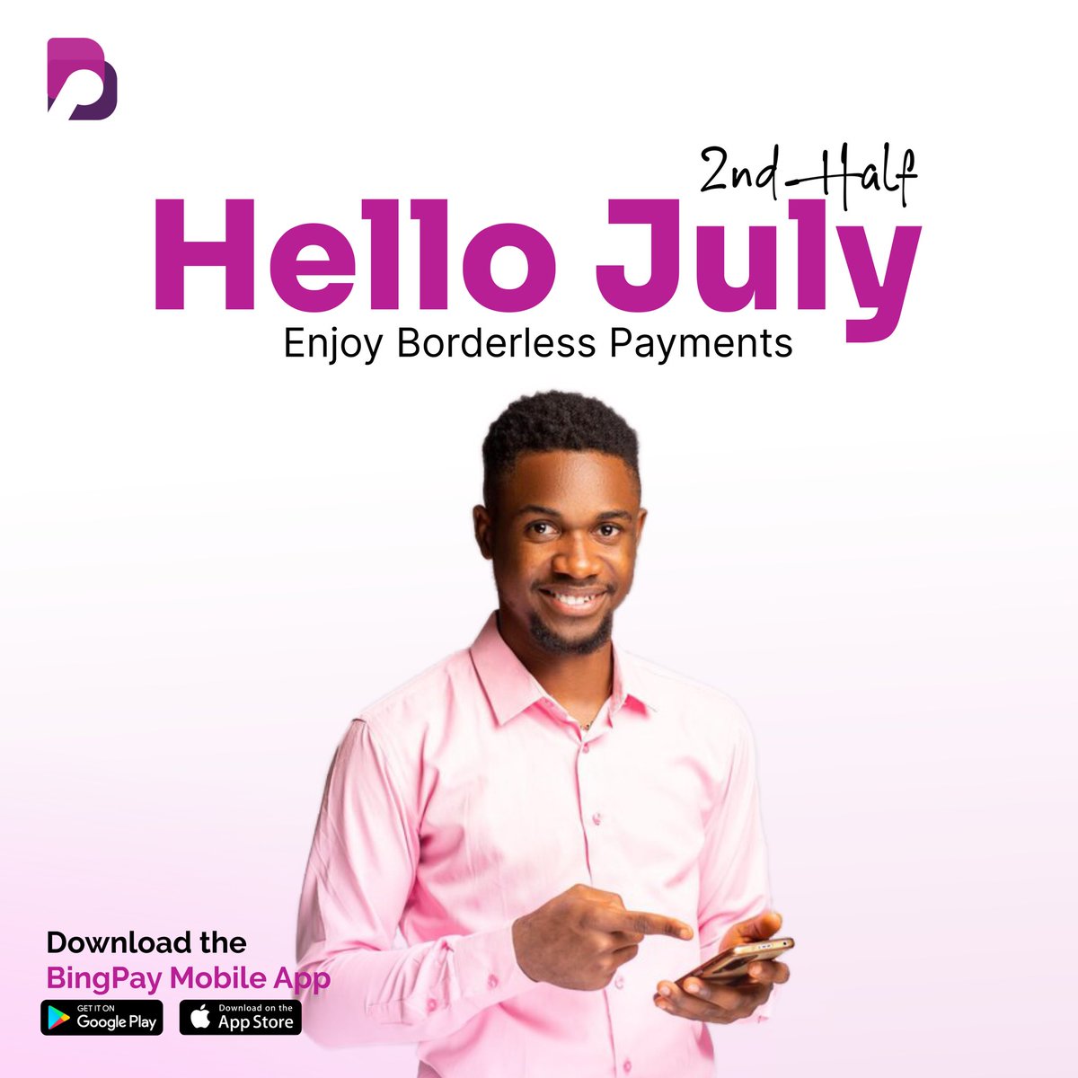 bingpayng's tweet photo. Happy New Month! Wishing you a month filled with prosperity, success, and growth. May this month bring new opportunities and exciting ventures that propel you to new heights. Cheers to a great July! https://t.co/KBoKJaYGqA