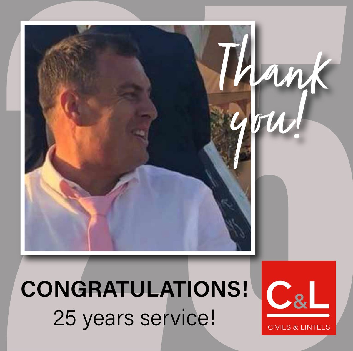 Today we are celebrating the long service of one of our dedicated Transport Managers; Tony Small! Tony has been with us for 25 years today, and is a much valued colleague in our Portsmouth depot.

Huge congratulations Tony, and thank you for everything you do! 🥳

#celebrating