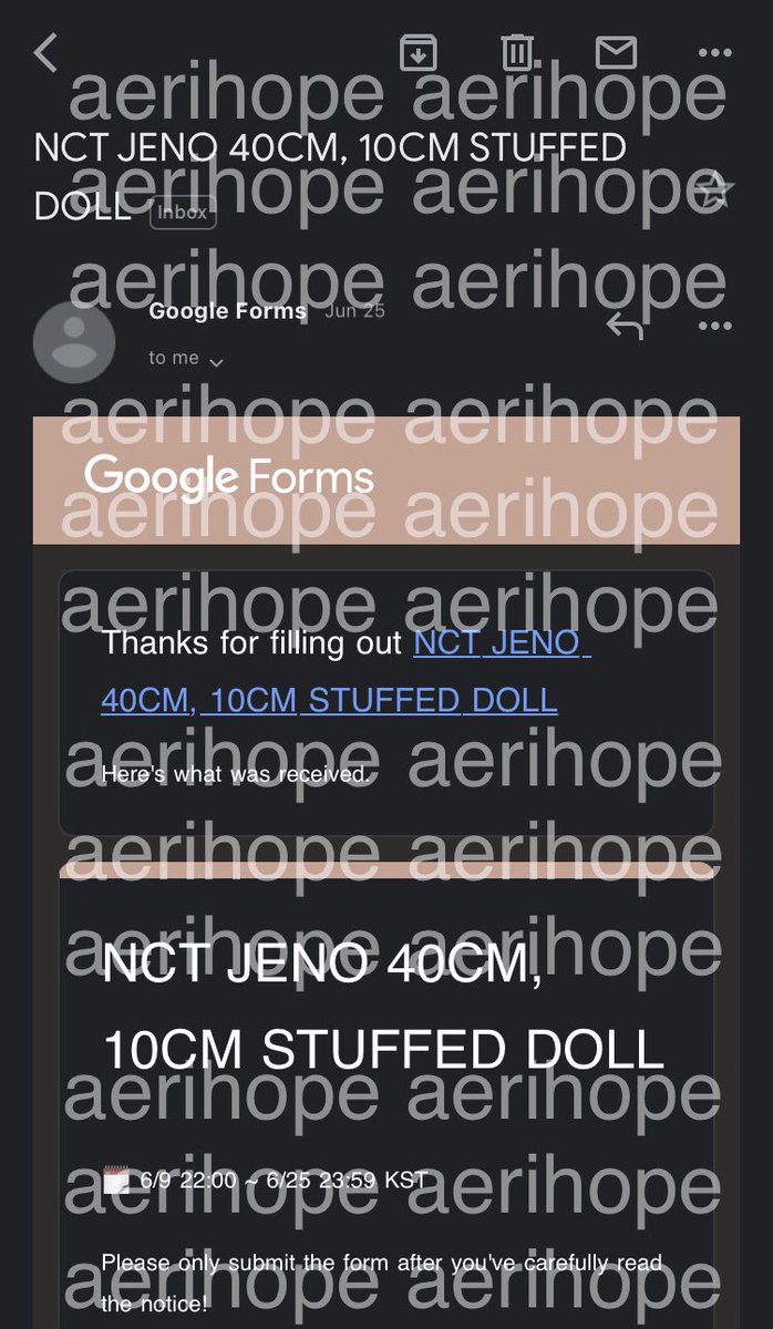 aerihope's tweet photo. #aerihopeupdates/#aerihopeProofs ✨ 

[TYONGYA/NYA PH GO] 

— all dolls &amp; pc holders have been paid &amp; secured! Kindly check your inbox/spam for your invoice emails. 

Thank you @tyongya71 🤍 🍙 https://t.co/iy9GeQzeMN