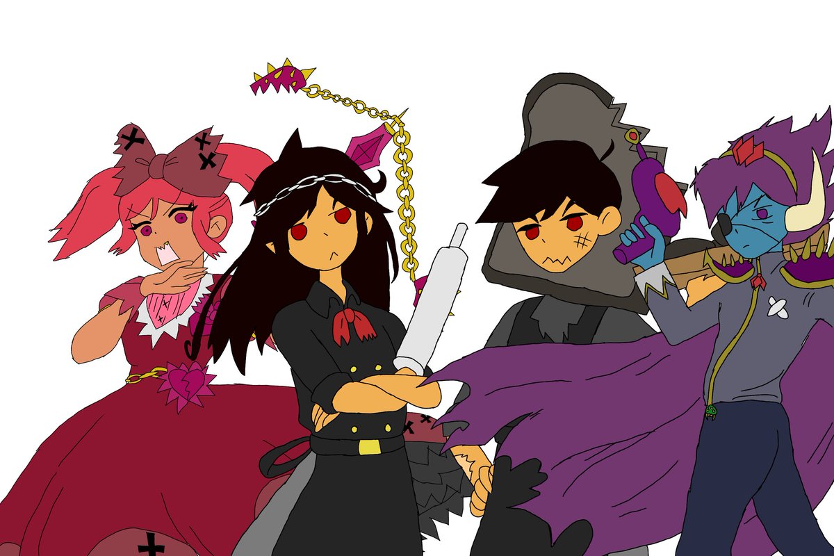 Omorcrew's tweet image. And the emotion trio is done.